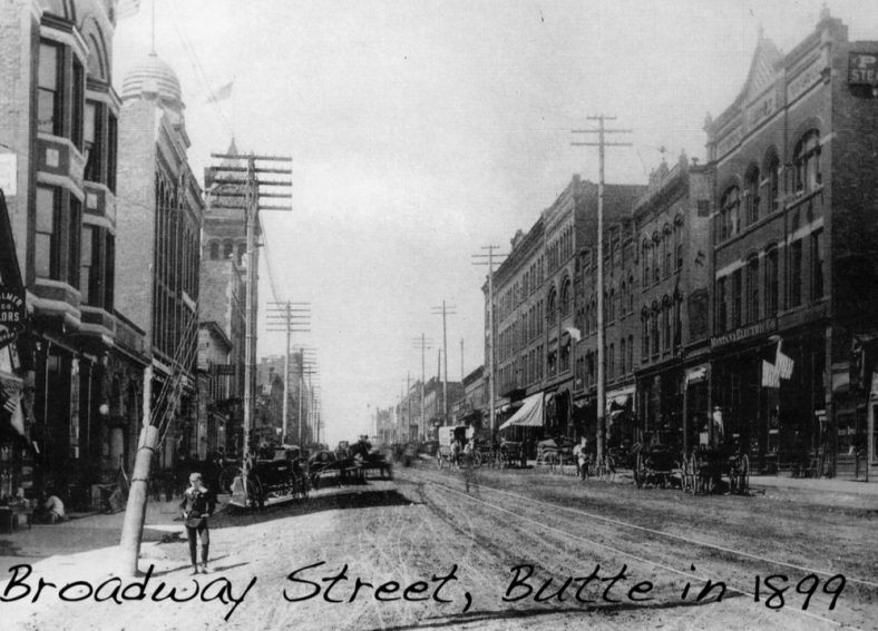 Broadway Street, Butte, Montana. | John Finbarr O'Sullivan